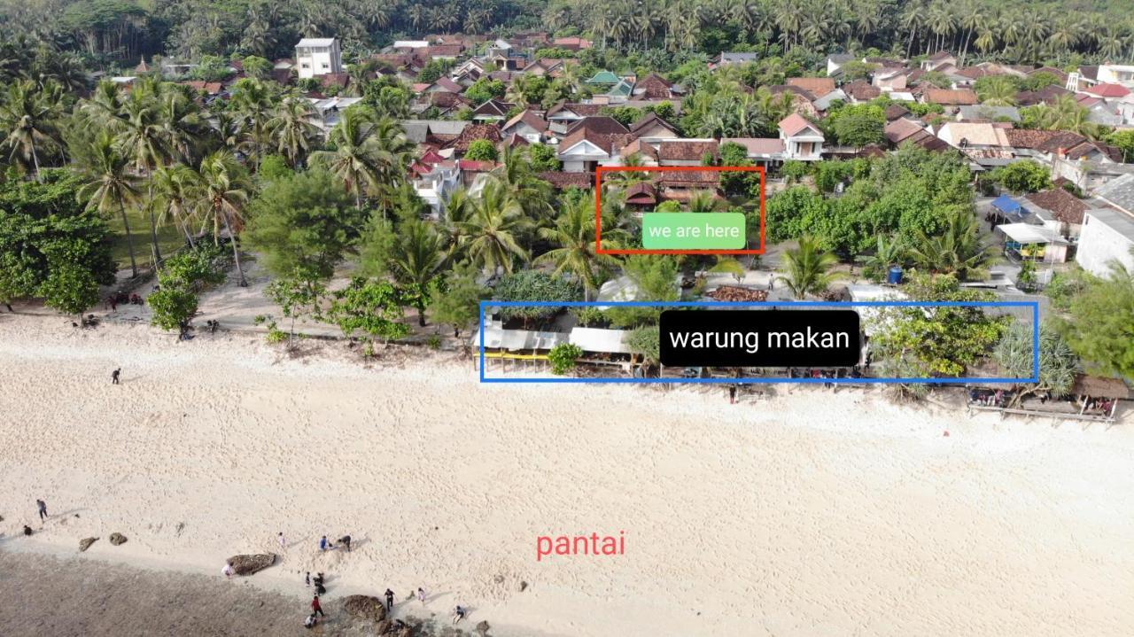 Harry'S Ocean House Watukarung Homestay Kalak エクステリア 写真